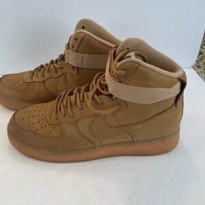 Nike Air Force 1 High Flax Athletic Sneakers Men's Size 10